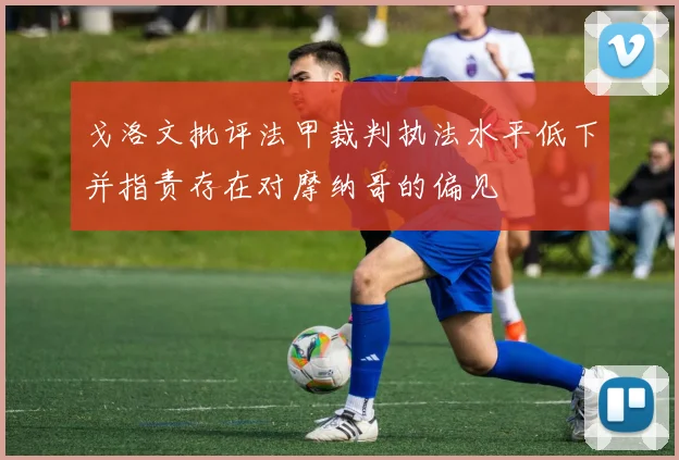 戈洛文批评法甲裁判执法水平低下并指责存在对摩纳哥的偏见